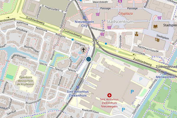 Politie-melding op Koekoekslaan, Nieuwegein op 3 juli, kaart-overzicht