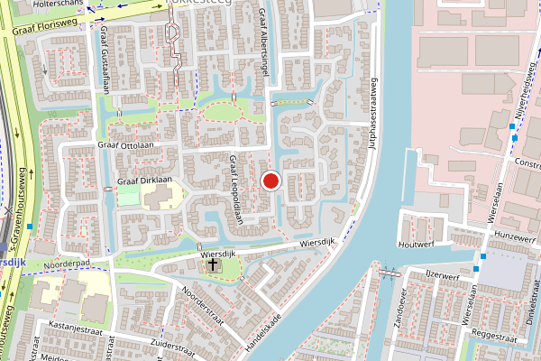 Brandweer-melding op Graaf Gerlachsingel, Nieuwegein op 6 juli, kaart-overzicht