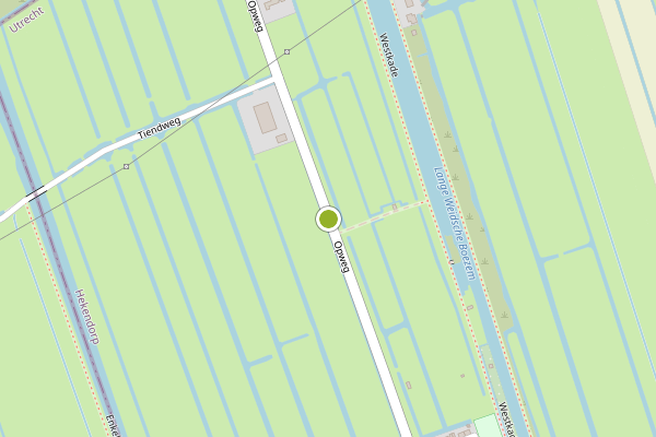 Ambulance-melding op Opweg op 8 juli, kaart-overzicht