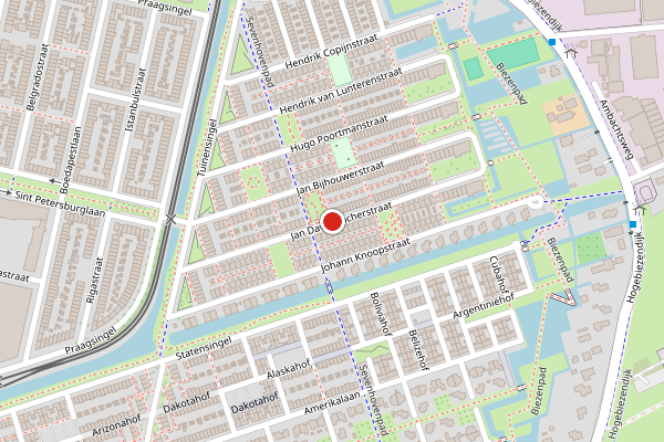 Brandweer-melding op Jan David Zocherstraat, IJsselstein op 10 juli, kaart-overzicht