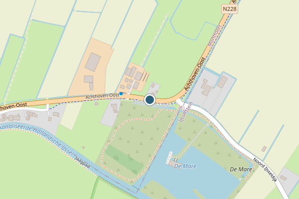Politie-melding op Montfoort op 10 juli, kaart-overzicht