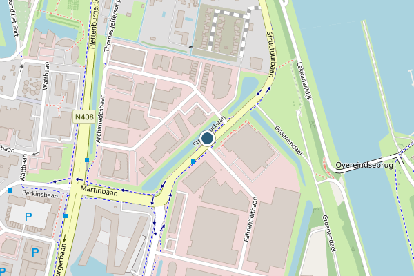 Politie-melding op Structuurbaan, Nieuwegein op 10 juli, kaart-overzicht