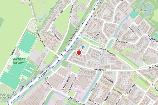 Brandweer-melding op Zeisteroever, Zeist op 11 juli, kaart-overzicht
