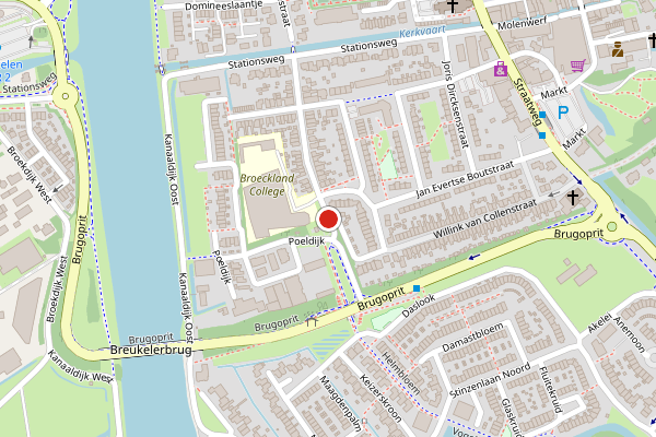 Brandweer-melding op Engel de Ruijterstraat, Breukelen op 11 juli, kaart-overzicht