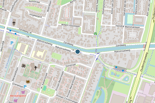 Politie-melding op Rijksstraatweg, Utrecht op 15 juli, kaart-overzicht