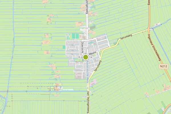 Ambulance-melding op Kamerik op 16 juli, kaart-overzicht