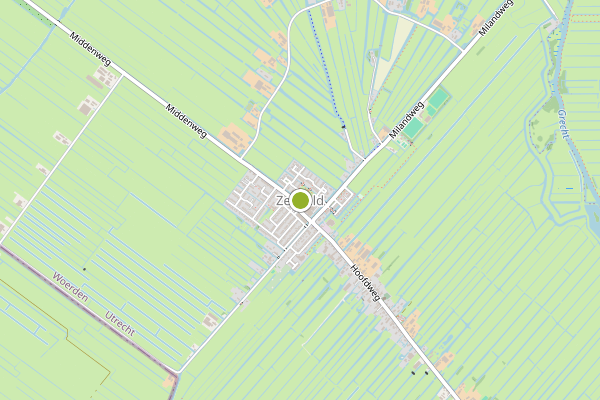 Ambulance-melding op Zegveld op 17 juli, kaart-overzicht