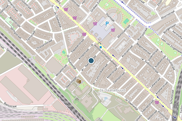 Politie-melding op Narcisstraat, Utrecht op 17 juli, kaart-overzicht