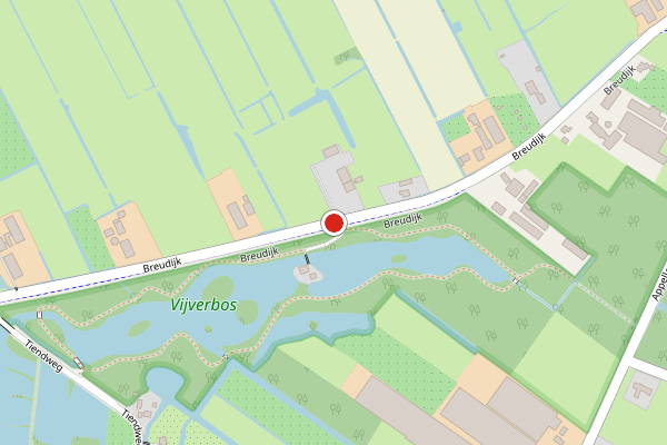 Brandweer-melding op Breudijk, Harmelen op 17 juli, kaart-overzicht