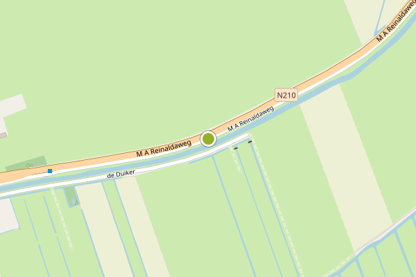 Ambulance-melding op Lopik op 19 juli, kaart-overzicht