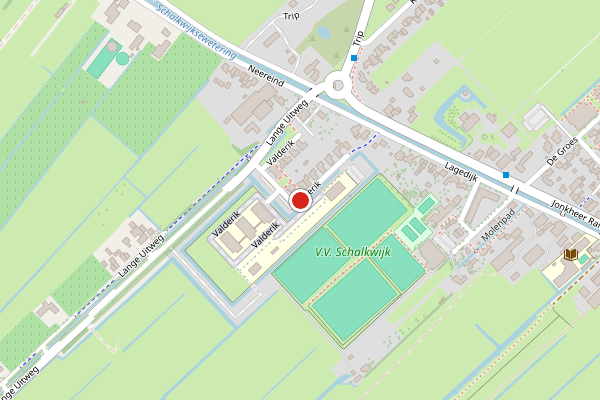 Brandweer-melding op Valderik, Schalkwijk UT op 19 juli, kaart-overzicht