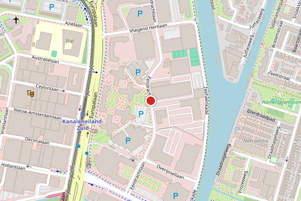 Brandweer-melding op Eendrachtlaan, Utrecht op 19 juli, kaart-overzicht