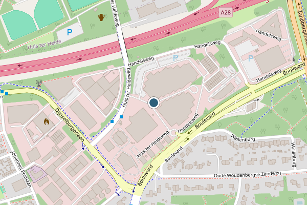 Politie-melding op Huis ter Heideweg, Zeist op 19 juli, kaart-overzicht