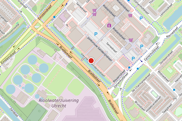 Brandweer-melding op Vier Heemskinderendreef, Utrecht op 20 juli, kaart-overzicht