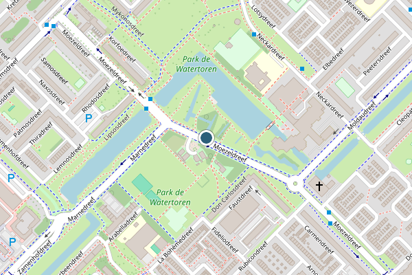 Politie-melding op Moezeldreef, Utrecht op 21 juli, kaart-overzicht