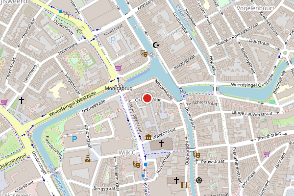 Brandweer-melding op Oranjestraat, Utrecht op 25 juli, kaart-overzicht