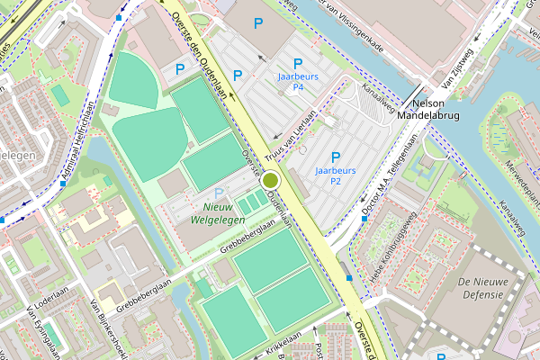 Ambulance-melding op Overste den Oudenlaan, Utrecht op 26 juli, kaart-overzicht