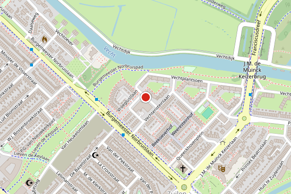 Brandweer-melding op Goudesteinlaan, Utrecht op 28 juli, kaart-overzicht