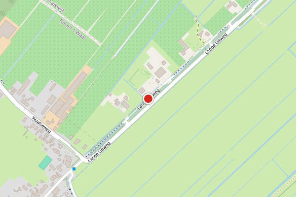 Brandweer-melding op Lange Uitweg, Schalkwijk UT op 28 juli, kaart-overzicht