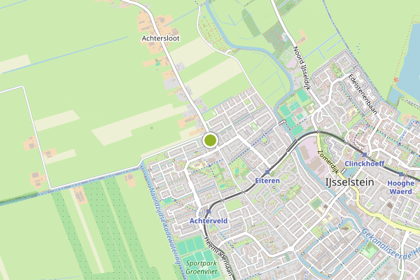 Ambulance-melding op IJsselstein op 31 juli, kaart-overzicht
