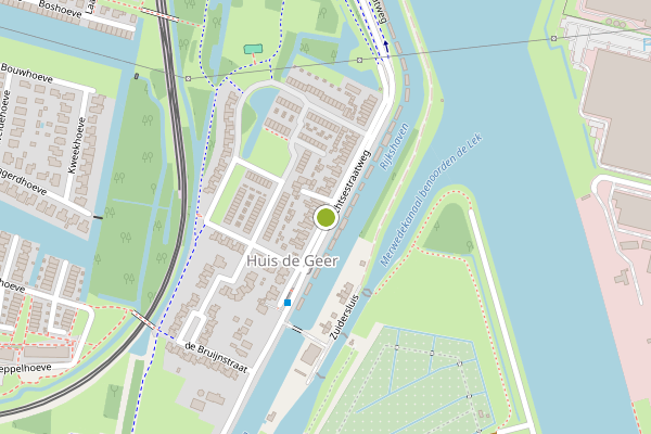 Ambulance-melding op Utrechtsestraatweg, Nieuwegein op 1 augustus, kaart-overzicht