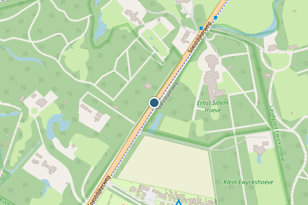 Politie-melding op Soestdijkerweg, Den Dolder op 2 augustus, kaart-overzicht