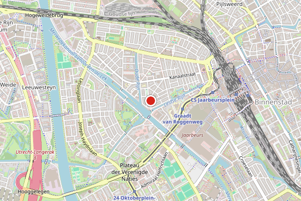 Brandweer-melding op Utrecht op 3 augustus, kaart-overzicht