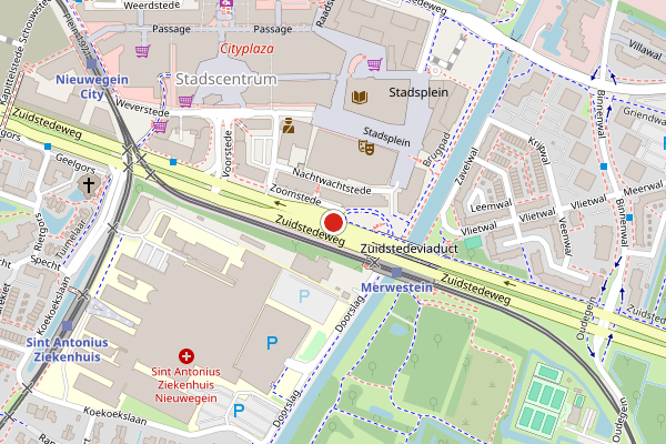 Brandweer-melding op Zuidstedeweg, Nieuwegein op 4 augustus, kaart-overzicht