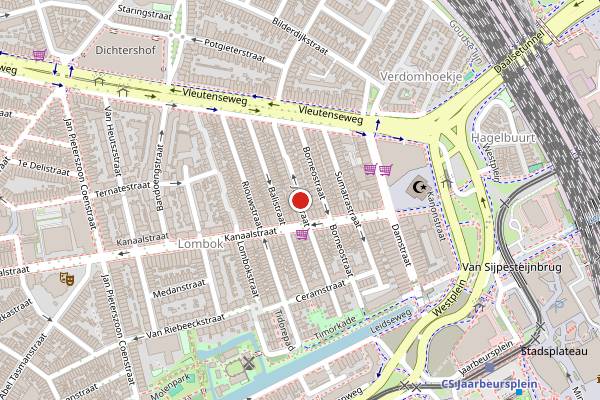 Brandweer-melding op Javastraat, Utrecht op 5 augustus, kaart-overzicht