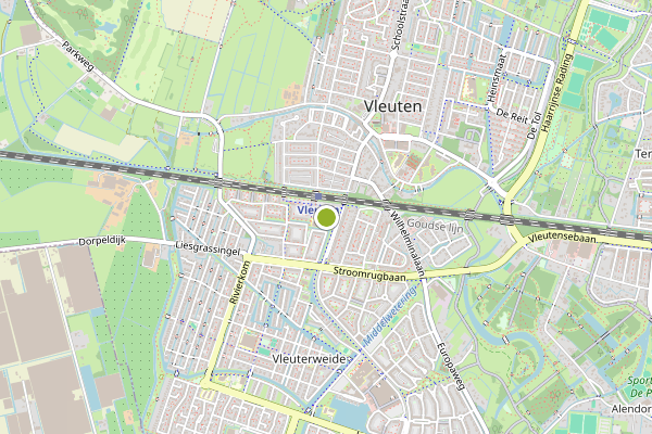 Ambulance-melding op Vleuten op 5 augustus, kaart-overzicht