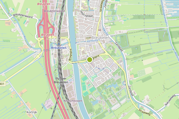 Ambulance-melding op Breukelen op 5 augustus, kaart-overzicht