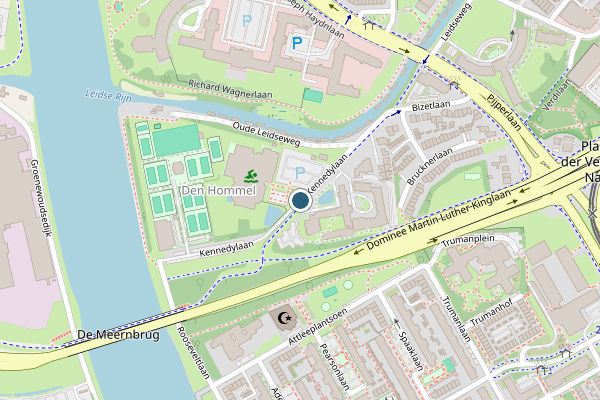 Politie-melding op Kennedylaan, Utrecht op 7 augustus, kaart-overzicht