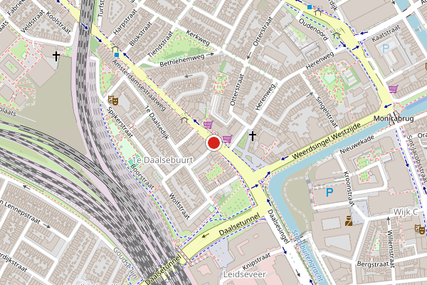 Brandweer-melding op Amsterdamsestraatweg, Utrecht op 3 juni, kaart-overzicht
