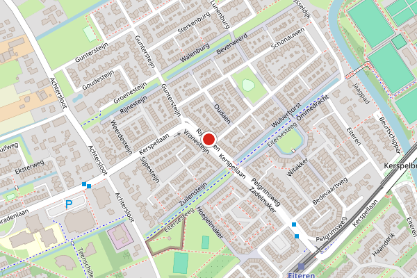 Brandweer-melding op Rijnhuizen, IJsselstein op 1 juni, kaart-overzicht