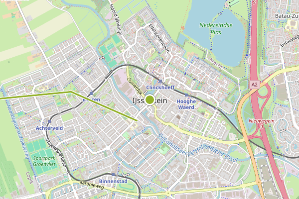 Ambulance-melding op IJsselstein op 31 mei, kaart-overzicht