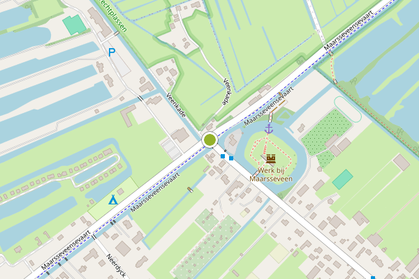Ambulance-melding op Herenweg, Maarssen op 30 mei, kaart-overzicht