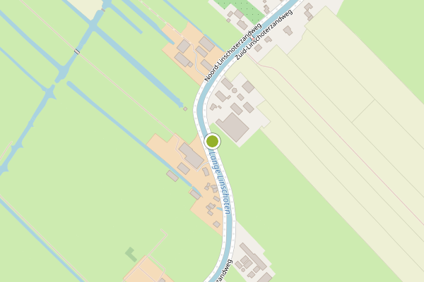 Ambulance-melding op Zuid-Linschoterzandweg op 23 mei, kaart-overzicht