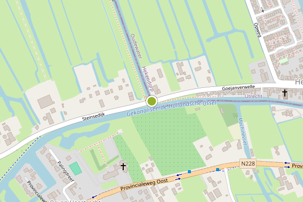 Ambulance-melding op Goejanverwelle op 21 mei, kaart-overzicht