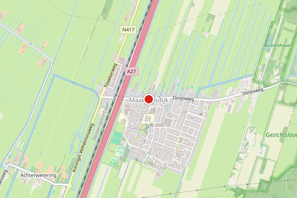 Brandweer-melding op Maartensdijk op 3 juni, kaart-overzicht
