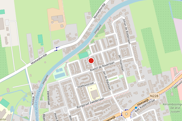 Brandweer-melding op Lichtenbergerstraat, Montfoort op 7 juni, kaart-overzicht