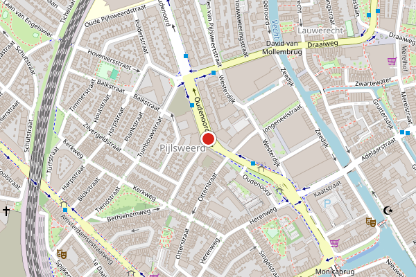 Brandweer-melding op Stroomstraat, Utrecht op 8 juni, kaart-overzicht
