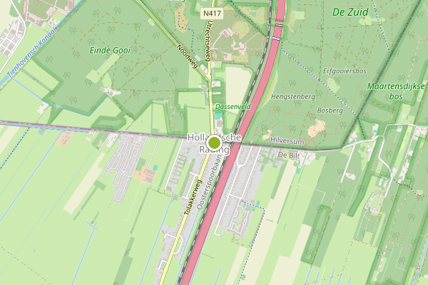 Ambulance-melding op Hollandsche Rading op 7 juni, kaart-overzicht