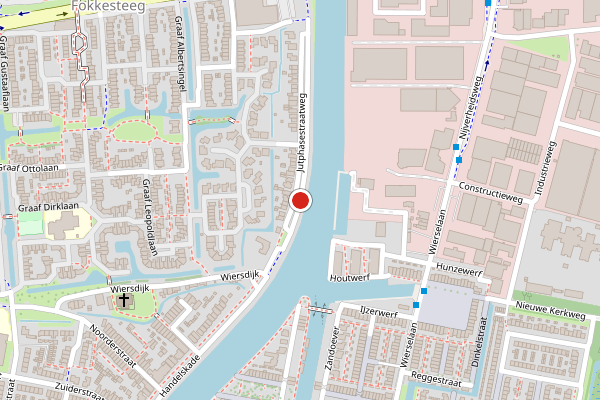 Brandweer-melding op Jutphasestraatweg, Nieuwegein op 9 juni, kaart-overzicht