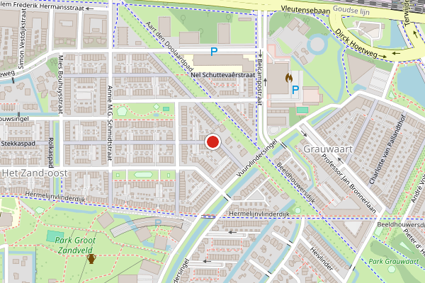 Brandweer-melding op Godfried Bomansstraat, Utrecht op 10 juni, kaart-overzicht
