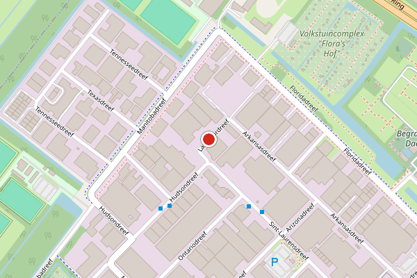 Brandweer-melding op Labradordreef, Utrecht op 9 juni, kaart-overzicht