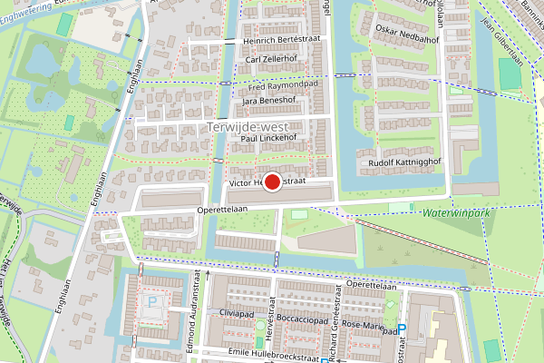 Brandweer-melding op Victor Herbertstraat, Utrecht op 11 juni, kaart-overzicht