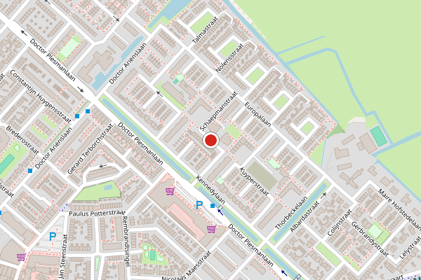 Brandweer-melding op Schaepmanstraat, Maarssen op 13 juni, kaart-overzicht