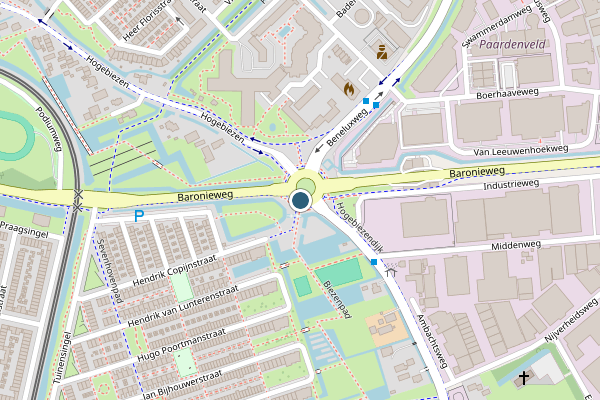 Politie-melding op Willem van Oranjeplein, IJsselstein op 15 juni, kaart-overzicht