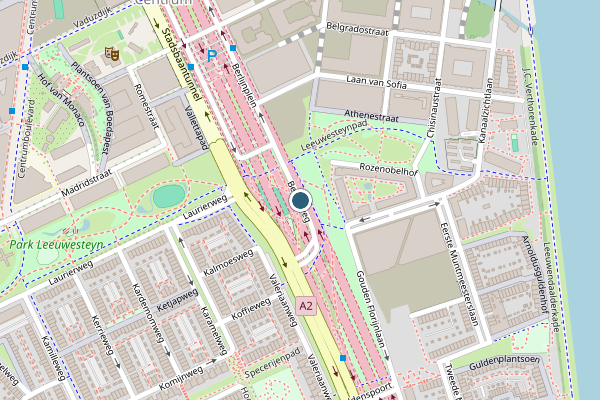 Politie-melding op Berlijnweg, Utrecht op 16 juni, kaart-overzicht