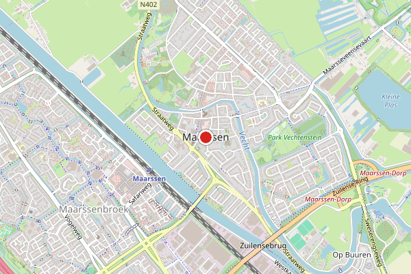 Brandweer-melding op Antilopespoor, Maarssen op 16 juni, kaart-overzicht